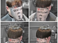 M자 가발 (앞머리가발)클립고정